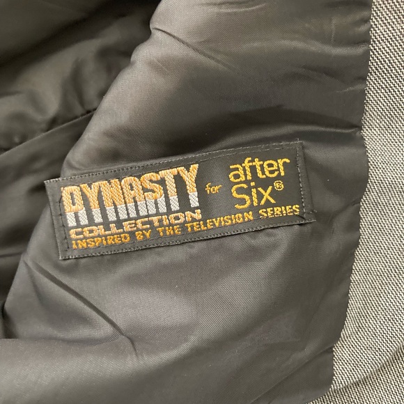 Dynasty for After Six Grey Blazer jacket with Tails - Picture 8 of 9